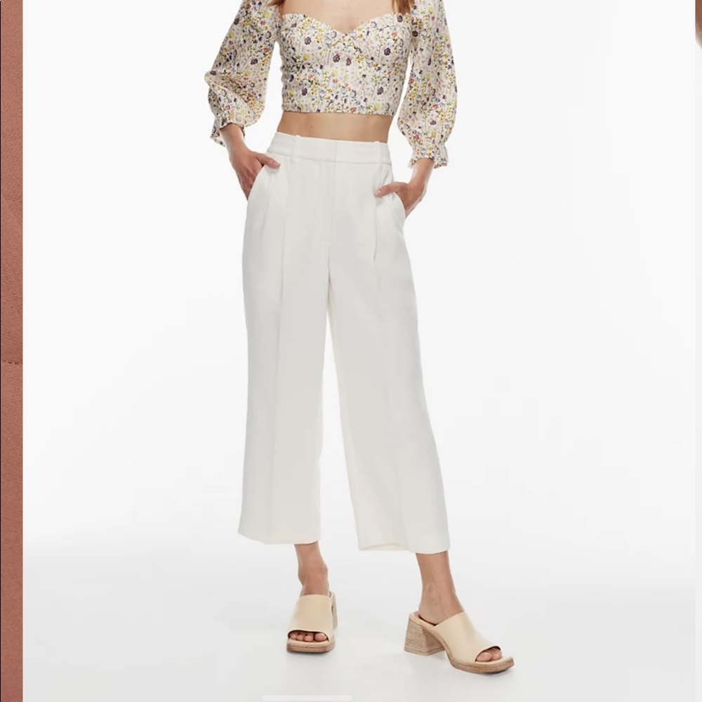 Effortless Cropped Pant Wilfred - walnut